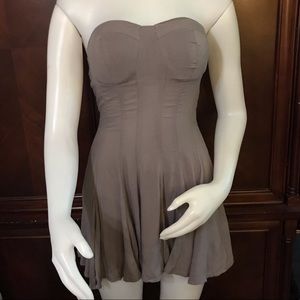 🆕 Capri USA Gray Asymmetrical Dress-Small